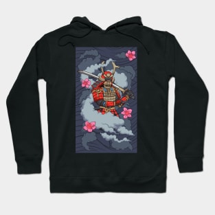 Samurai In Smoke Hoodie